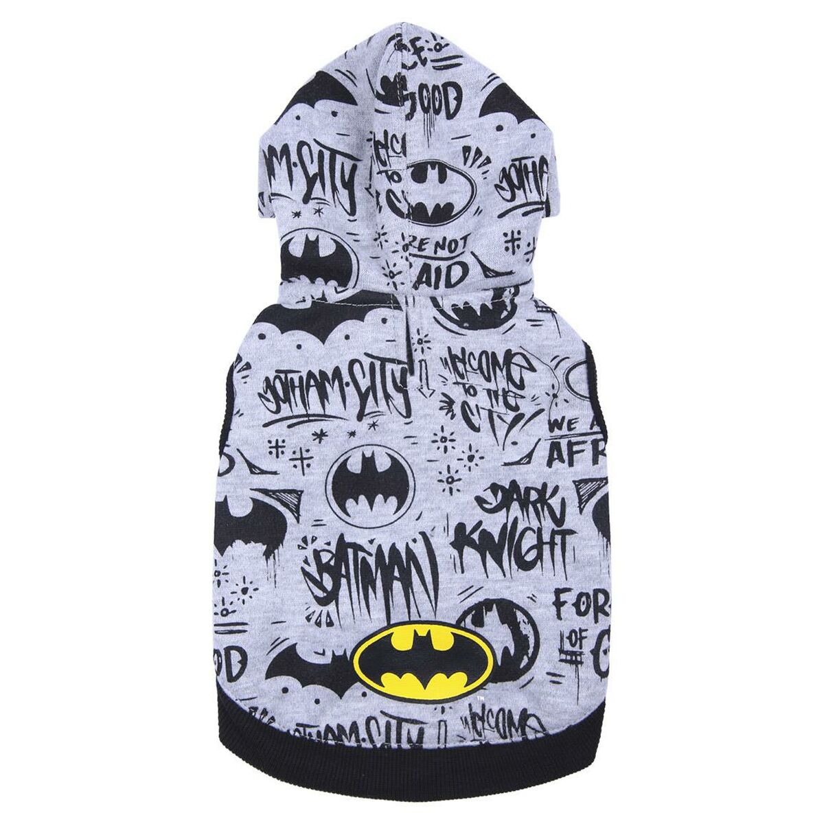 Koiran collegepusero Batman XXS Musta